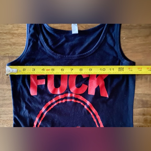 Fishbone Eff F F*ck Racism Tank Top Sleeveless Concert Tee Shirt Women’s Adult S - Picture 5 of 6